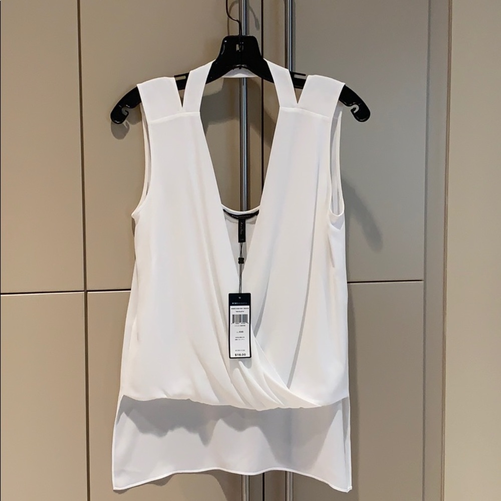 BCBG white top